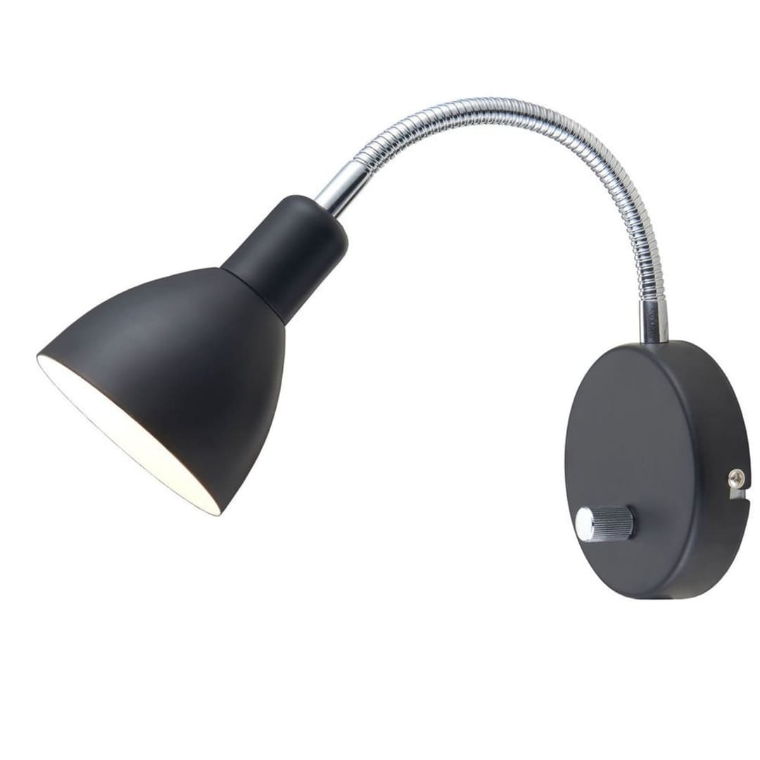 Denver Wandleuchte Black - Halo Design - Wohnzimmer - Metall