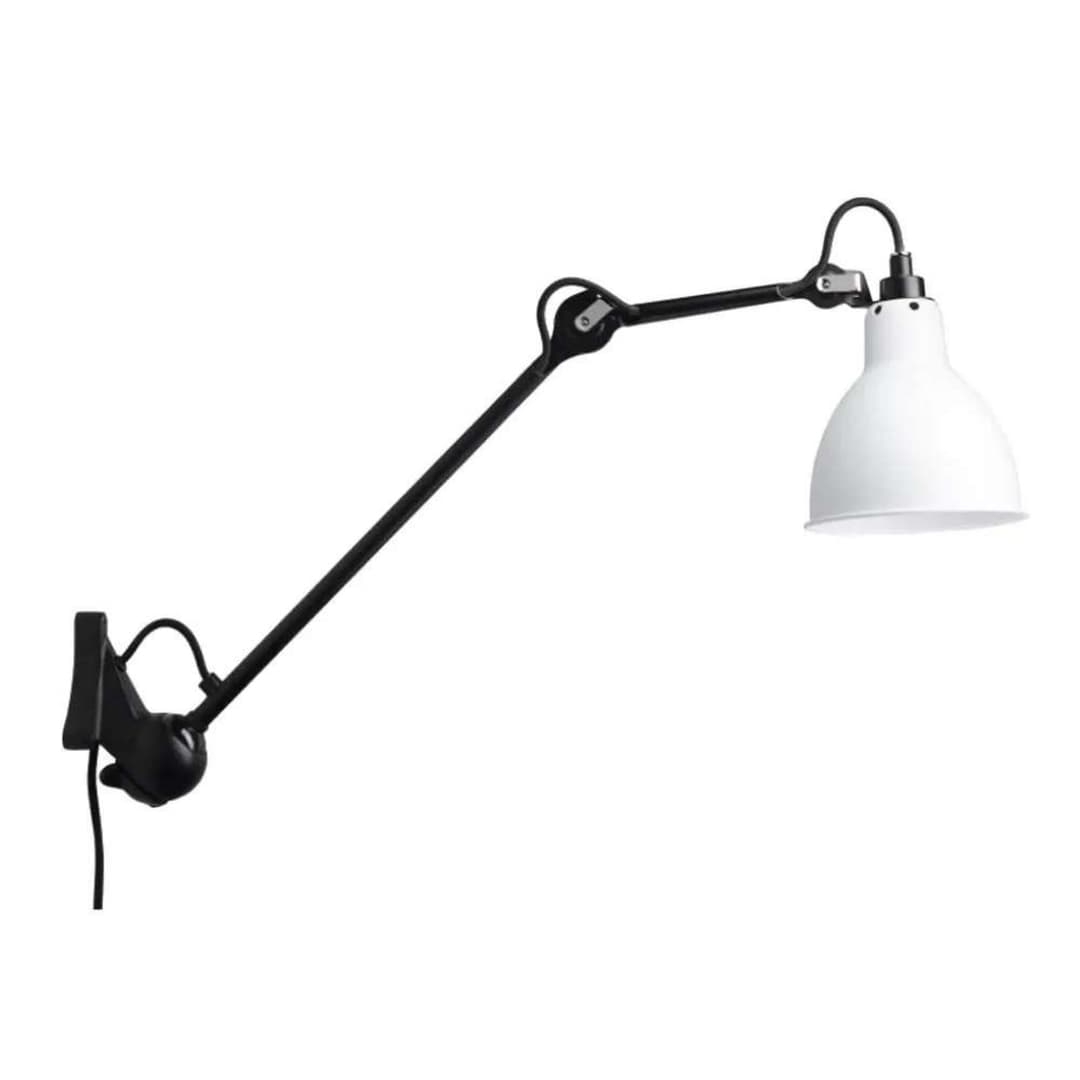 Lampe Gras 222 Wandleuchte, schwarz/weiß - DCW - Wohnzimmer - Metall