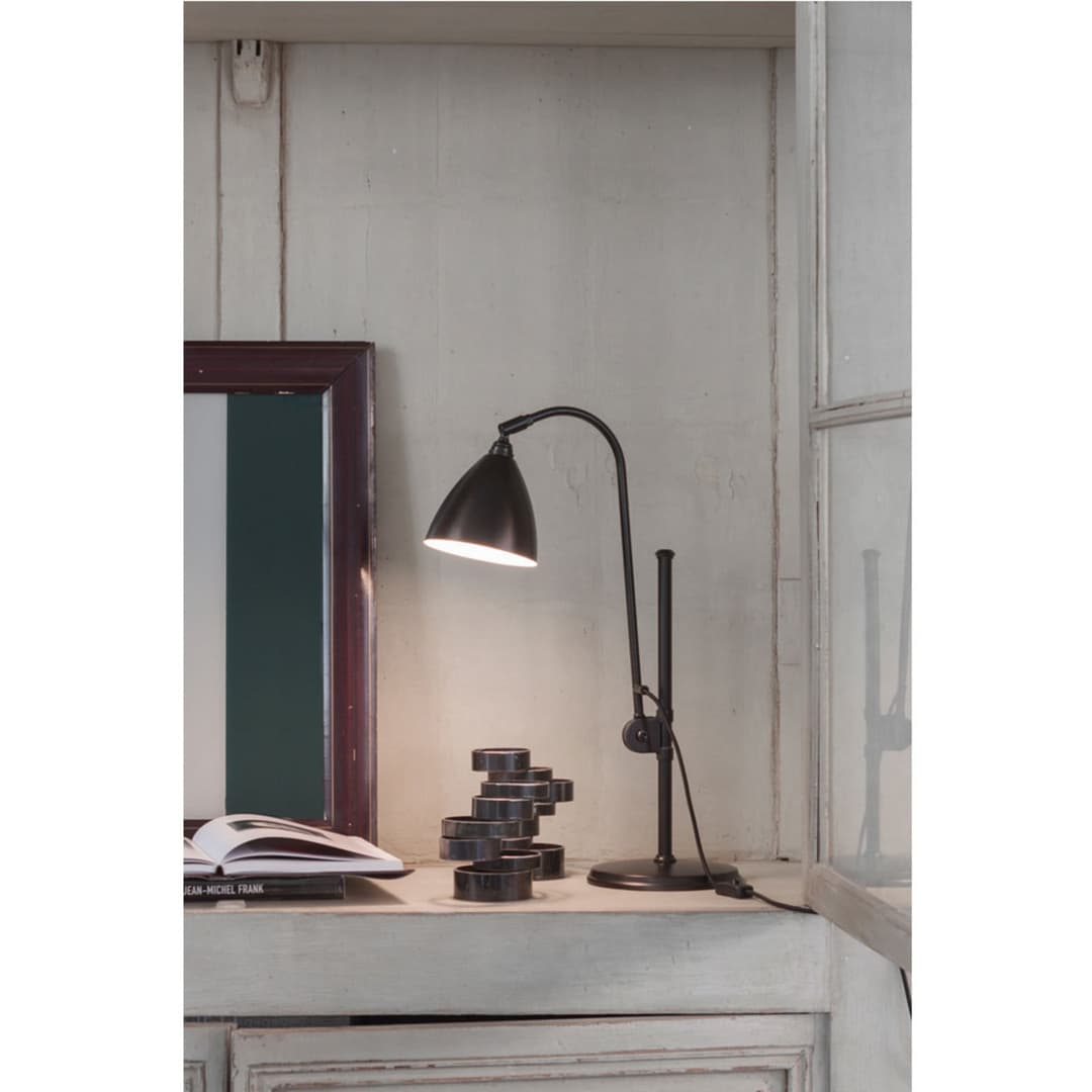 Bestlite BL1 Tischleuchte, schwarz, Ø 16 cm - GUBI - Wohnzimmer - Metall
