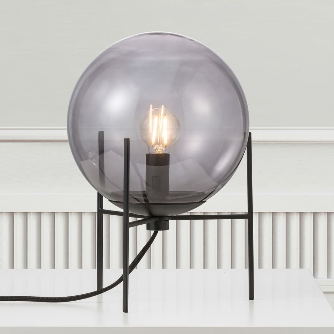 Alton Tischleuchte Smoke - Nordlux - Wohnzimmer - Modern - Glas - Kugel