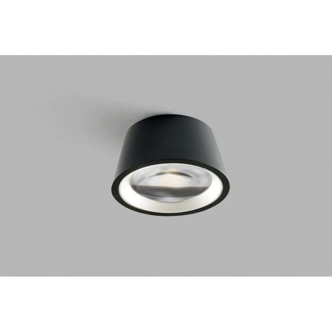 Optic Out 1+ LED-Außenspot, schwarz, Ø13cm - Light-Point - Küche - Aluminium