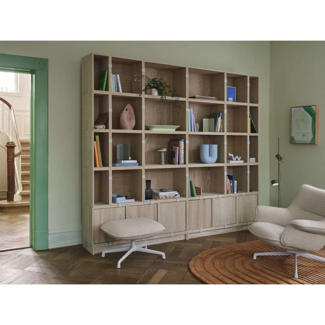 Post Stehleuchte Brown Green - Muuto - Wohnzimmer - Metall