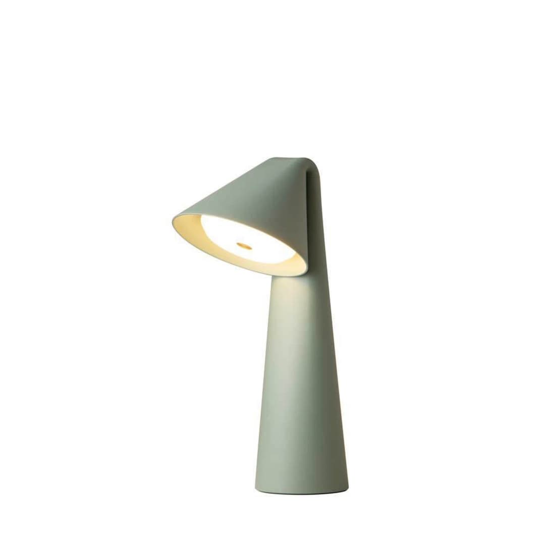 Ami tragbare LED-Akku-Tischleuchte Grün - FRANDSEN - Esszimmer - Modern - Kunststoff - Einflammig