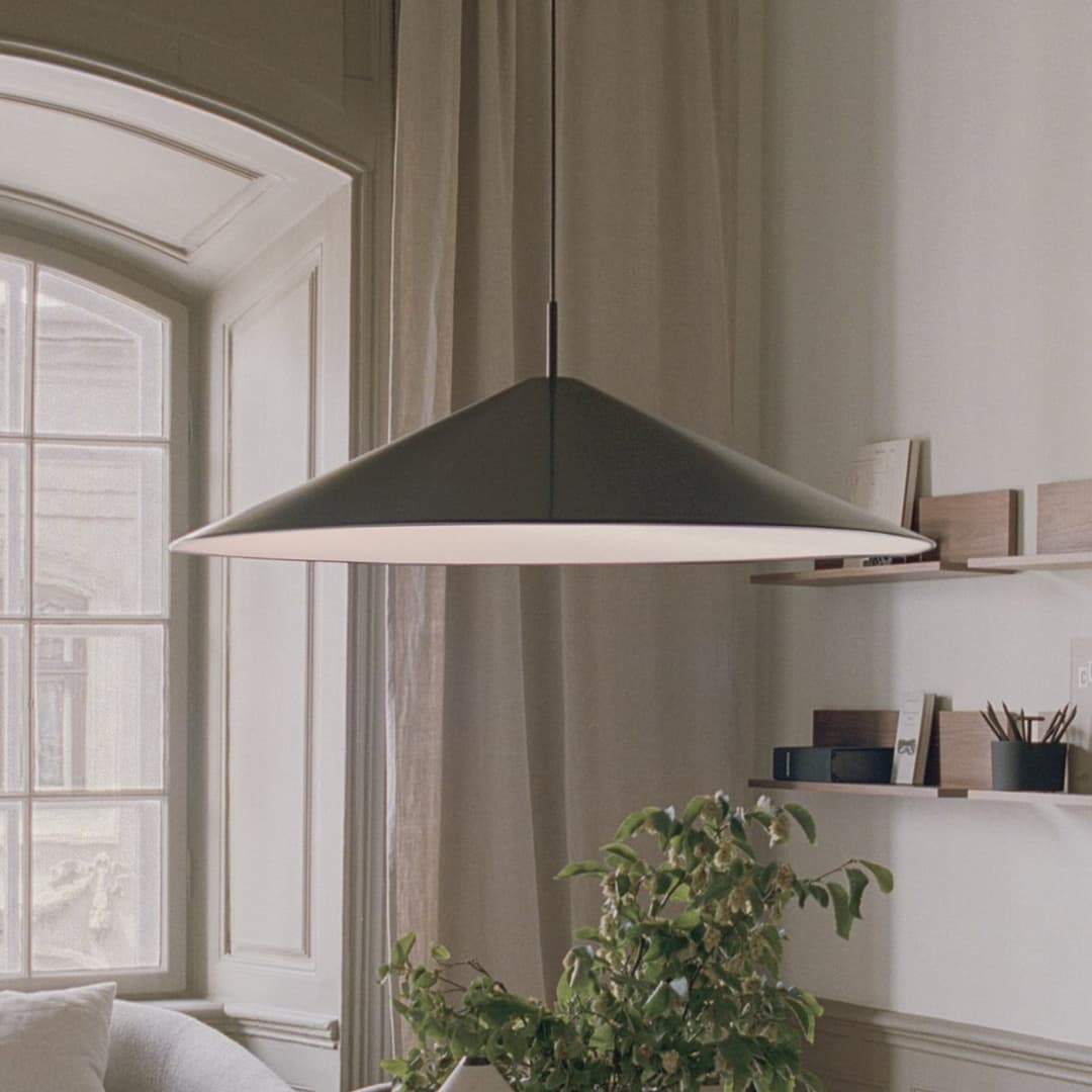 Brolly Pendelleuchte Ø90 Anodized Aluminium - New Works - Wohnzimmer - Design - Rund