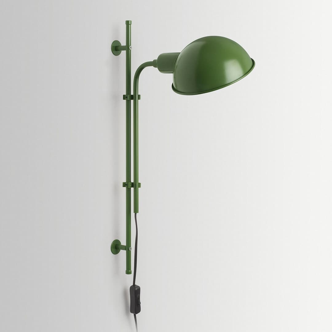 Funiculi Wandleuchte Green - Marset Funiculí A - Wohnzimmer - Design - Metall - Einflammig