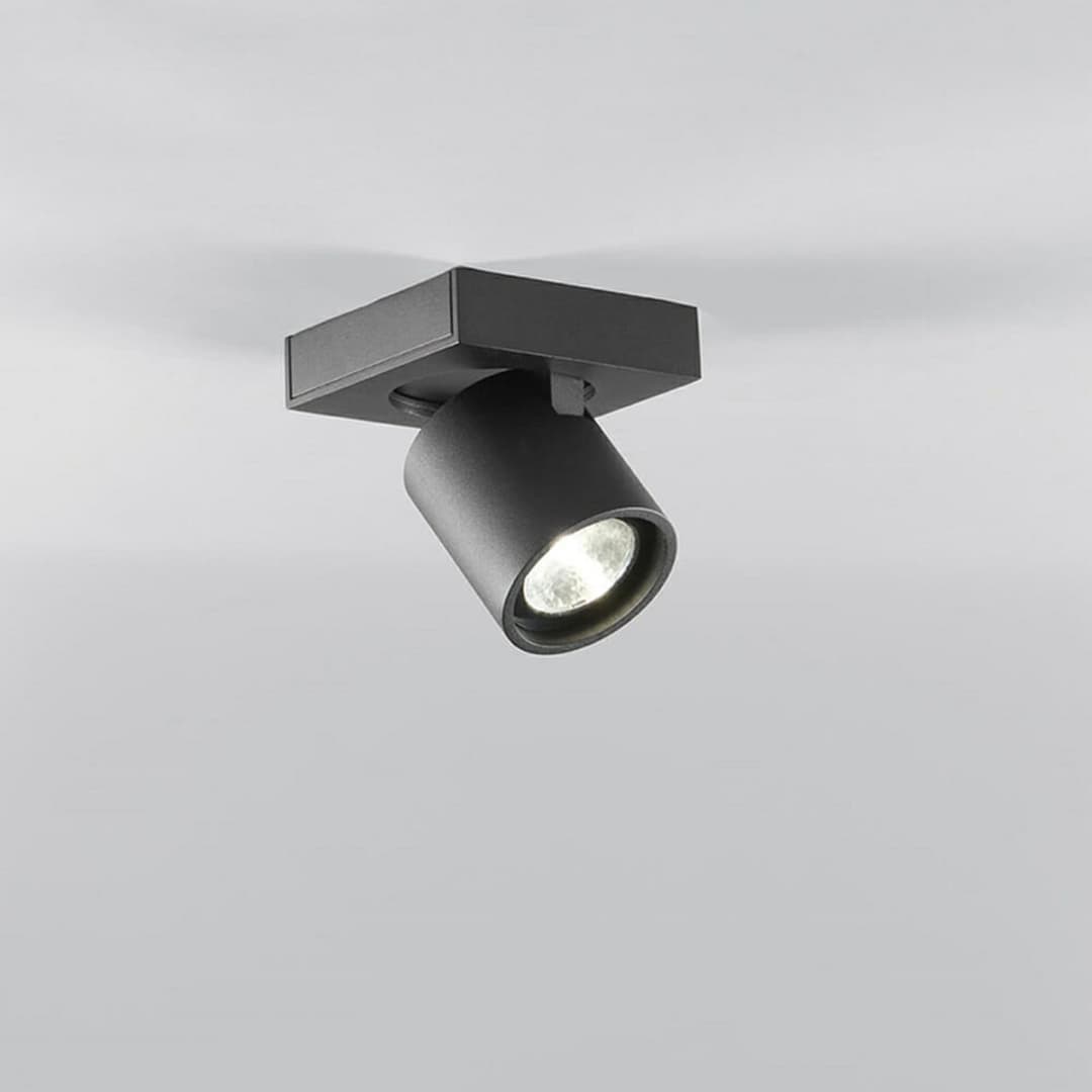 Focus 1 Deckenleuchte 2700K Black - LIGHT-POINT - Wohnzimmer - Aluminium