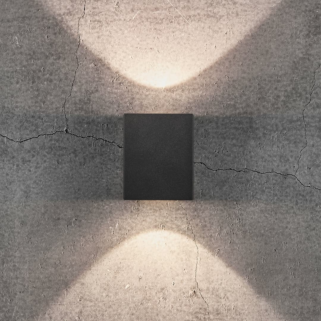 Canto Kubi 2 Wandleuchte Seaside Black - Nordlux - Modern - Metall - Mehrflammig