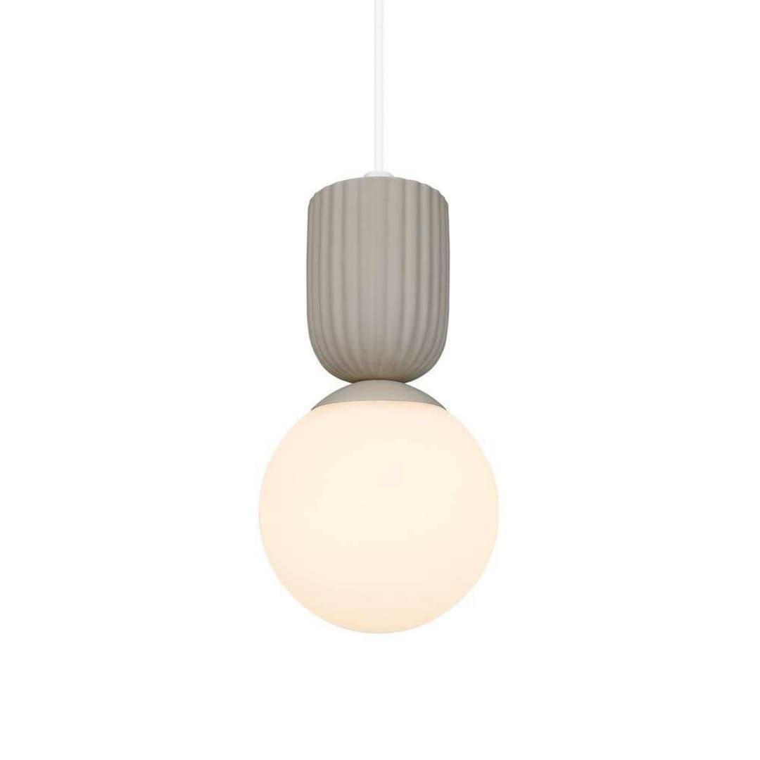 Sadie Pendelleuchte Beige - Nordlux - Wohnzimmer - Skandinavisch - Glas - Einflammig