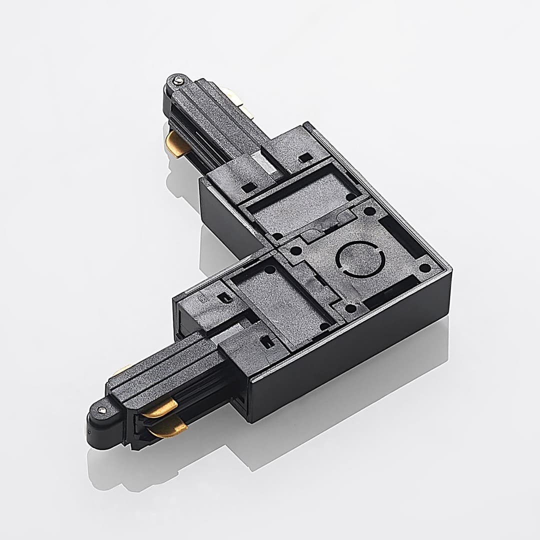 Linaro Track Ecke Connector Schwarz - Lindby - Kunststoff