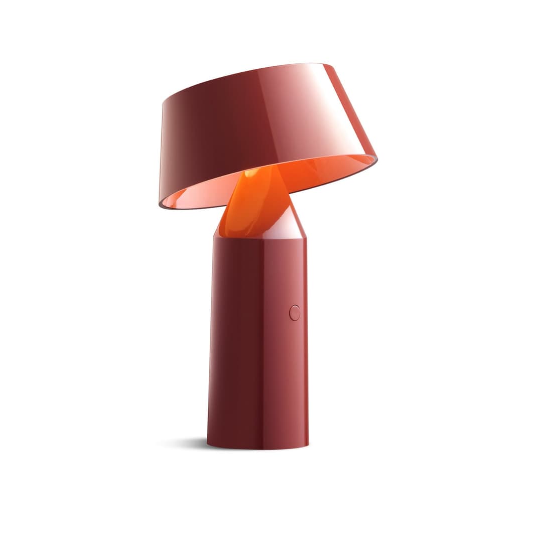 Bicoca Tischleuchte Red Wine - Marset - Wohnzimmer - Design - Kunststoff - Mit Schirm
