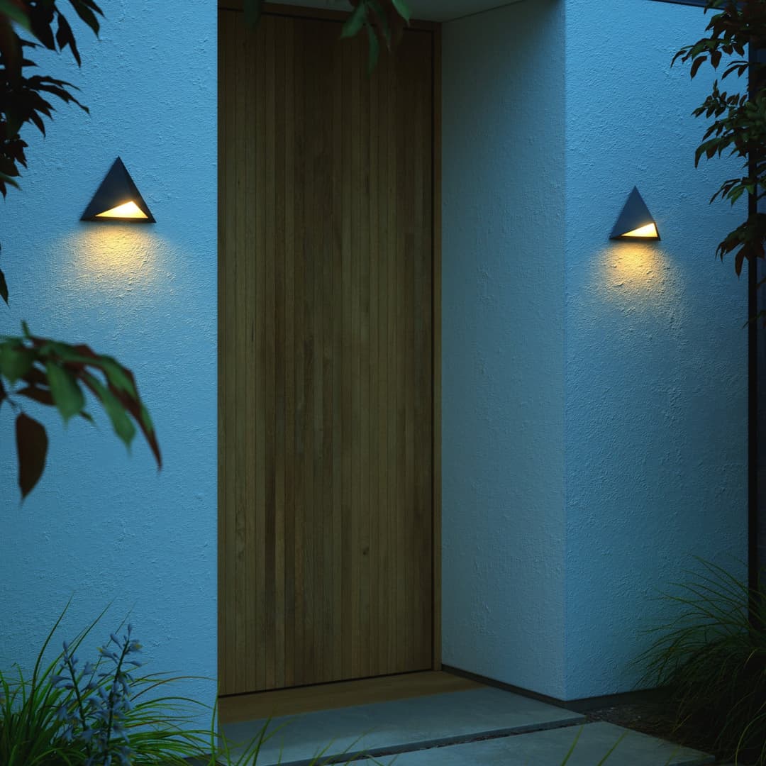 Konit Außen Wandleuchte Black - Nordlux - Modern - Kunststoff - Einflammig