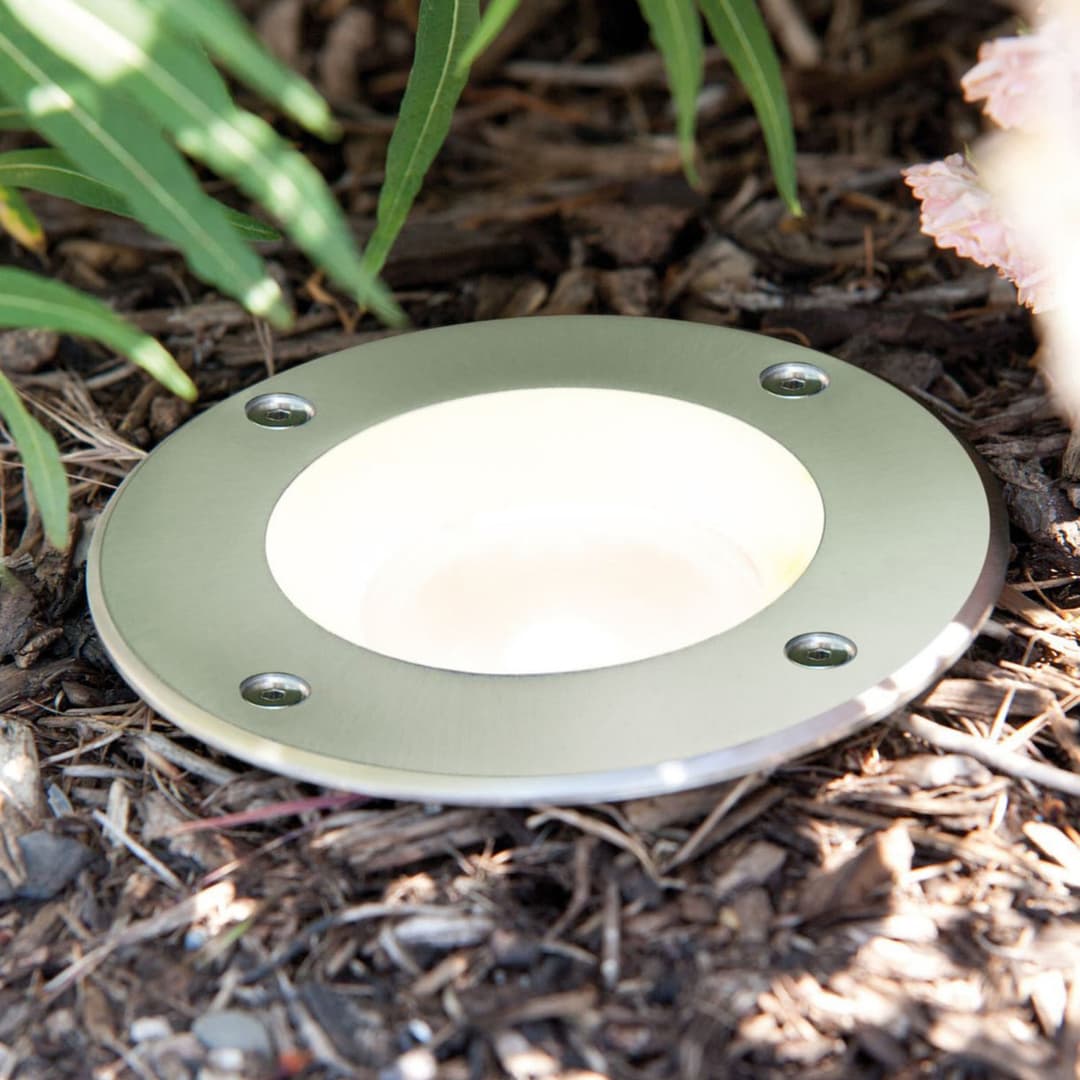 Special LED-Bodeneinbauleuchte, IP67, Ø 11 cm - Paulmann - Metall - Einflammig