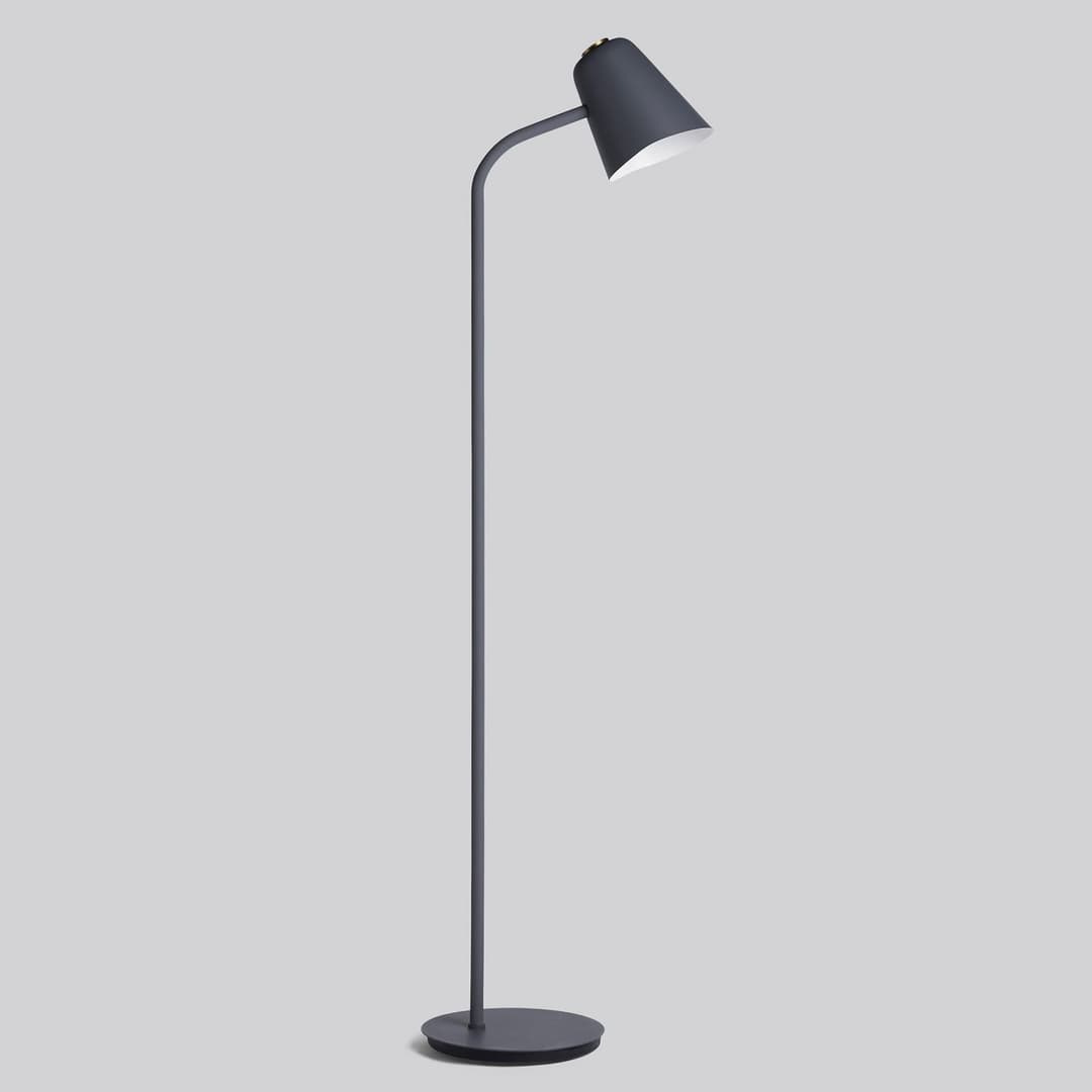 Me Stehleuchte Dim Grey - Northern Me dim - Wohnzimmer - Design - Metall - Einflammig