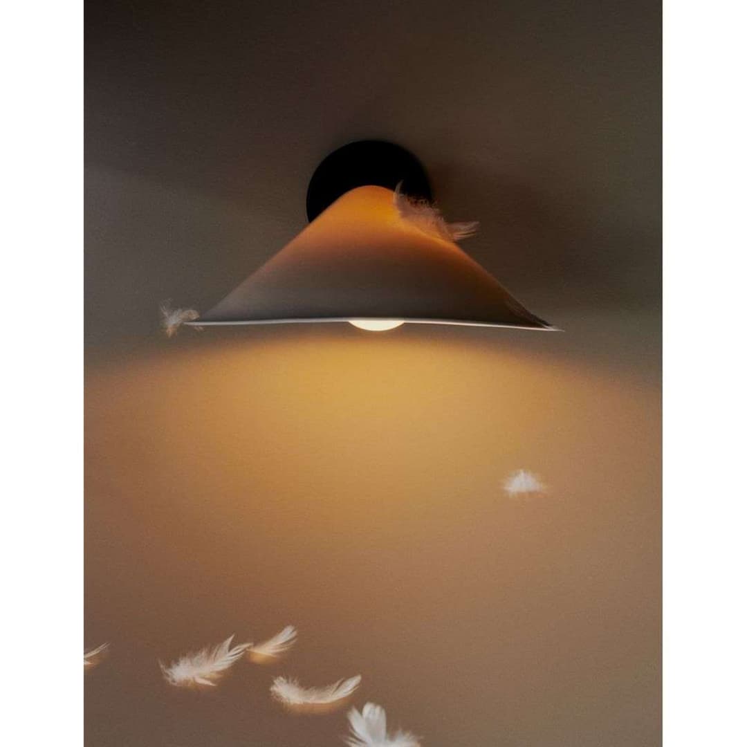 Plume SW Wandleuchte Black/Porcelain - DCW - Schlafzimmer - Sonstige