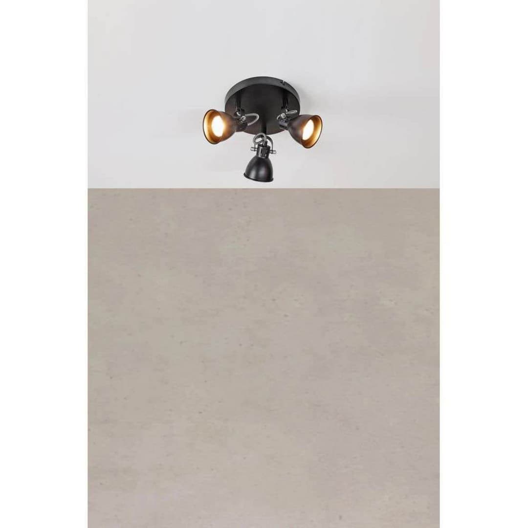 Mion 3 Deckenleuchte Matt Black - Markslöjd - Wohnzimmer - Metall
