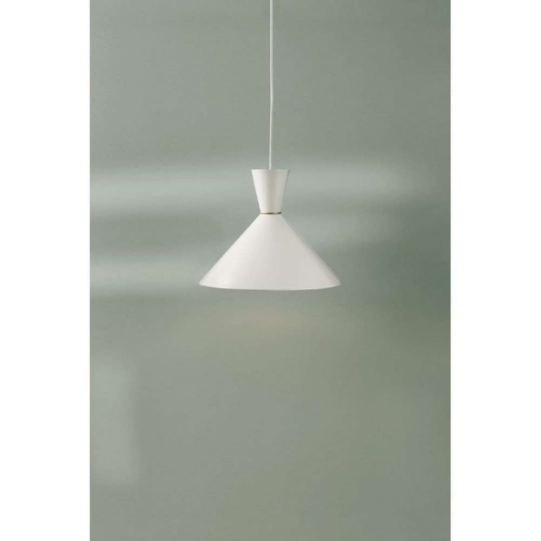 Bloom Pendelleuchte, warmweiß, Ø 30 cm - Warm Nordic - Esszimmer - Vintage - Metall - Mit Schirm