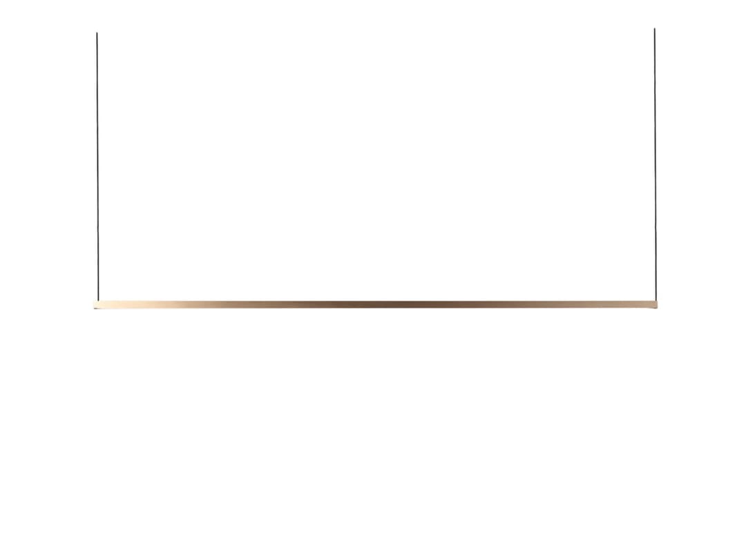 Stripe S1500 Pendellampe, bronze, 150 cm, CCT - Light-Point - Wohnzimmer - Aluminium
