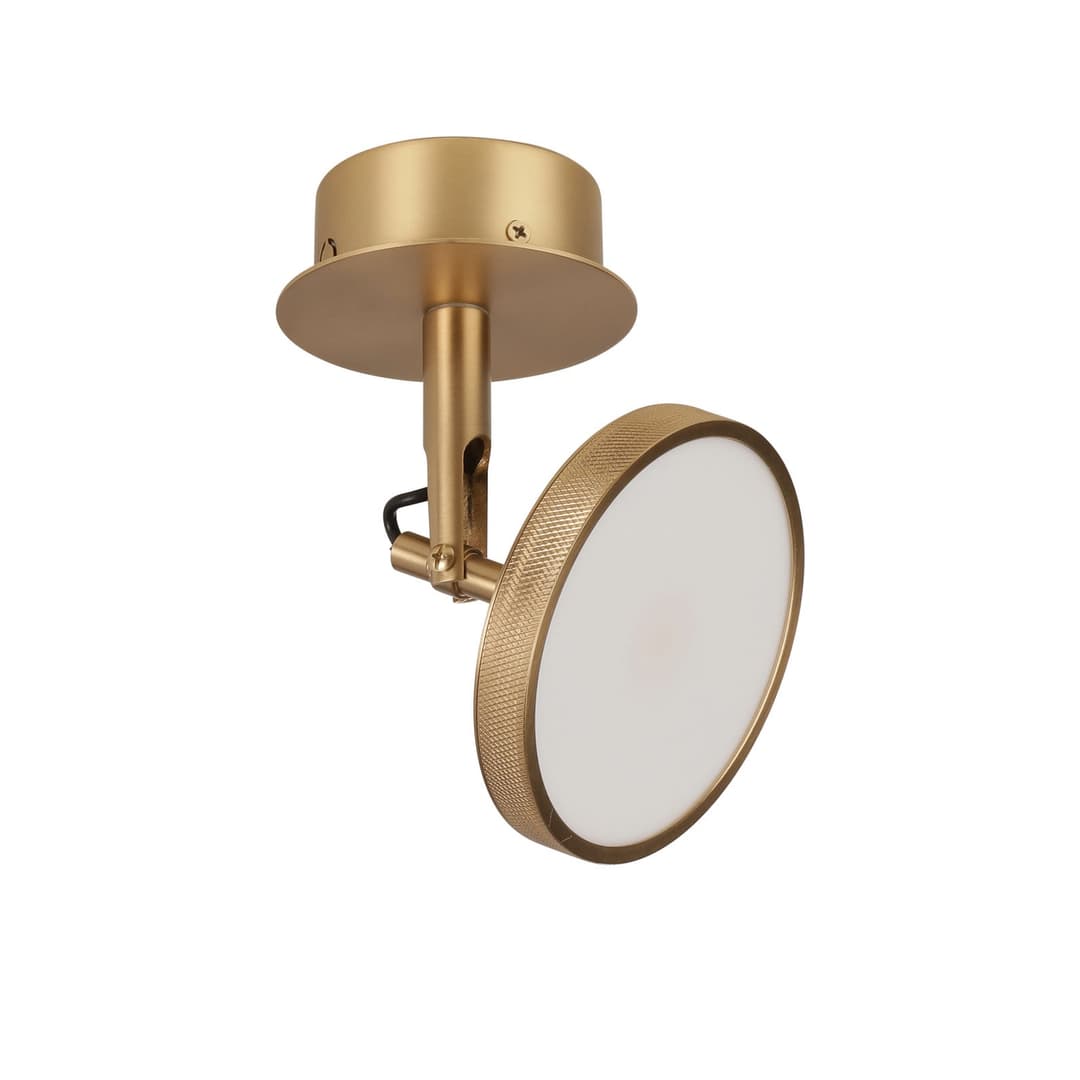 Asteria Punkt Deckenleuchte Plated Brass - UMAGE Asteria Spot - Wohnzimmer - Design - Metall - Mit Schirm