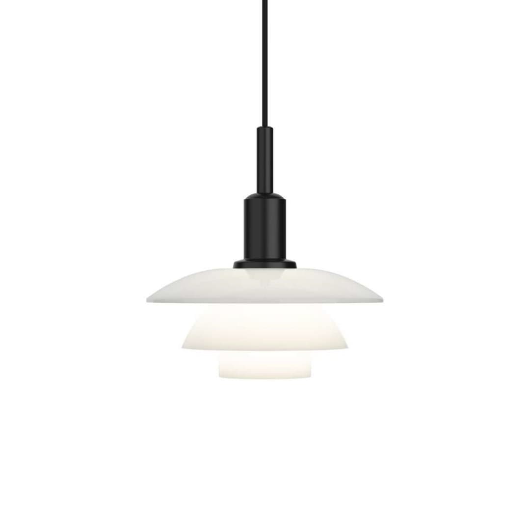 PH 3/3 Pendelleuchte Opal - Louis Poulsen - Wohnzimmer - Metall