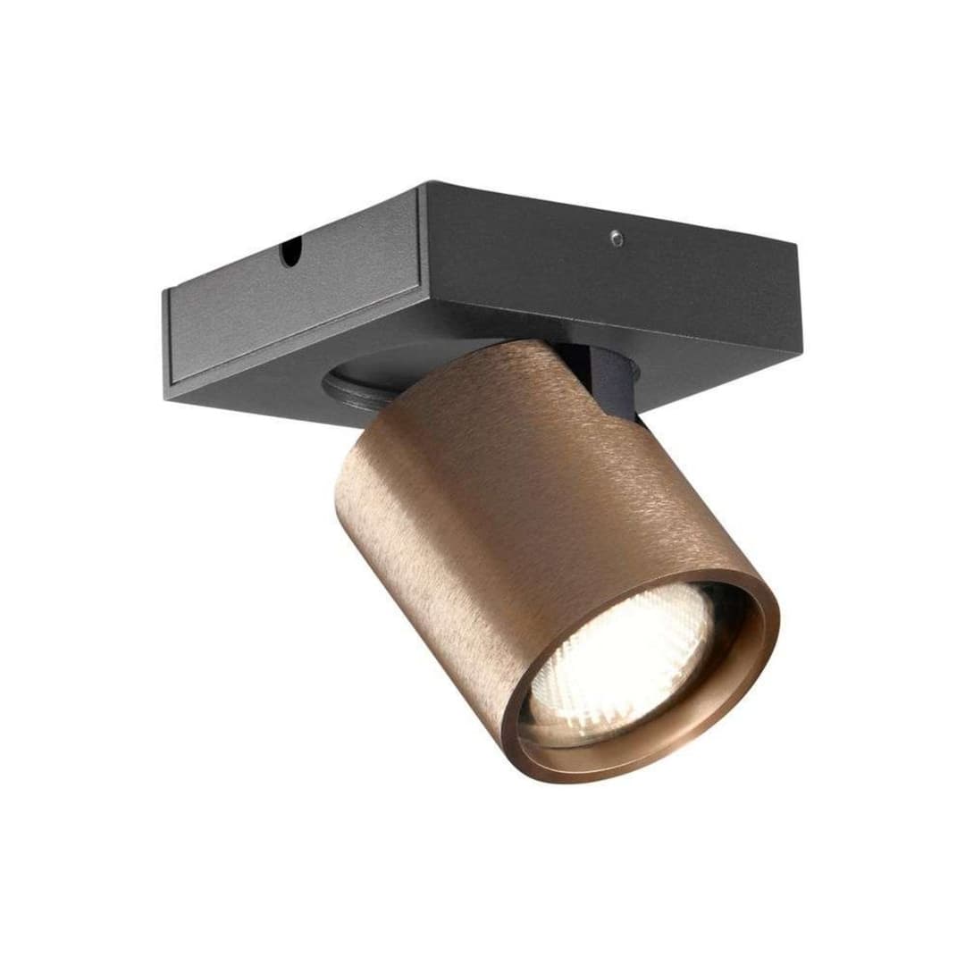 Focus 1 LED Deckenleuchte 3000K Rose Gold - LIGHT-POINT - Wohnzimmer - Aluminium