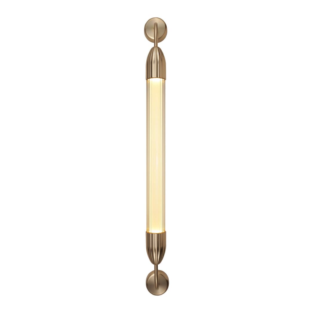 Lemon Squeeze Wandleuchte Einzeln Long Plated Brass - UMAGE - Wohnzimmer - Design - Metall - Einflammig