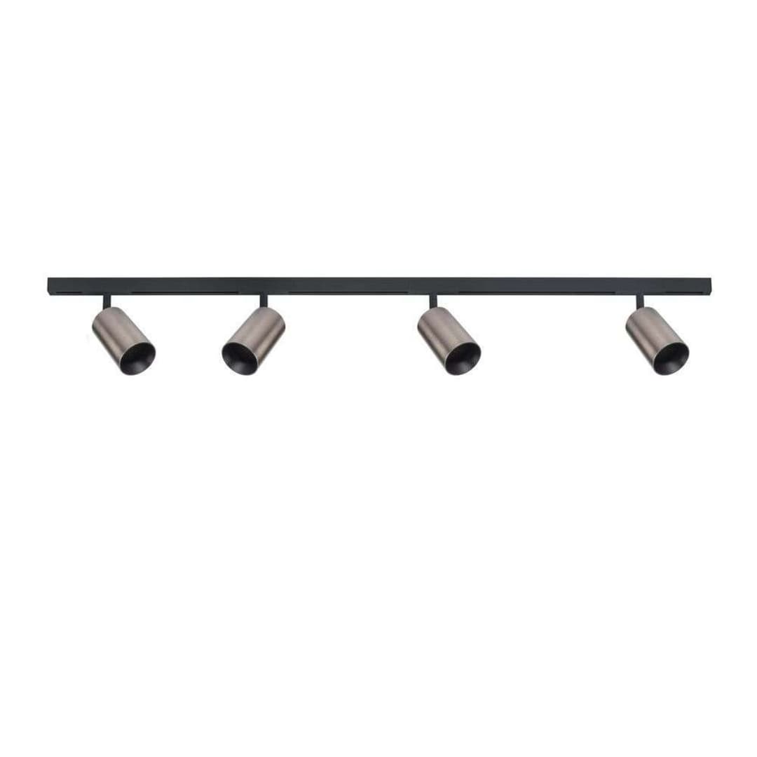 Designline Tube Kit PRO 4 Schienenset 1,9m titan - Antidark - Wohnzimmer - Metall