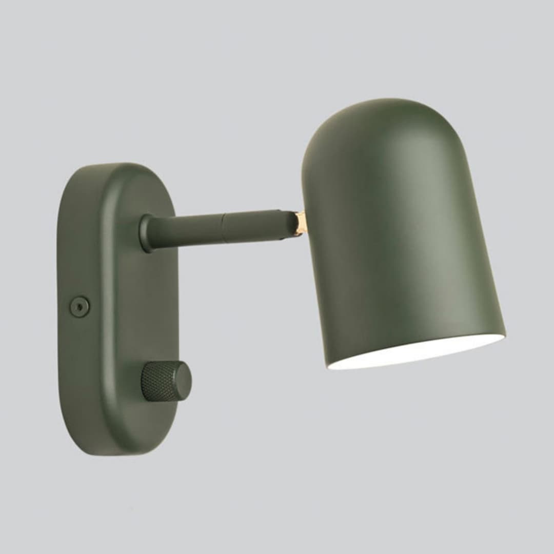 Buddy Wandleuchte Dark Green - Northern Buddy wall - Wohnzimmer - Skandinavisch - Metall - Einflammig