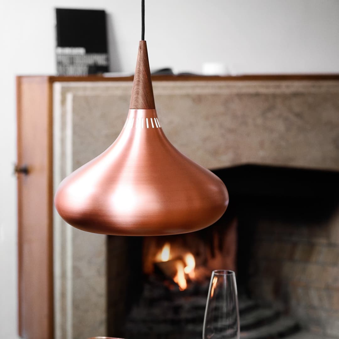 Orient P1 Pendelleuchte - Fritz Hansen - Wohnzimmer - Design - Metall - Einflammig