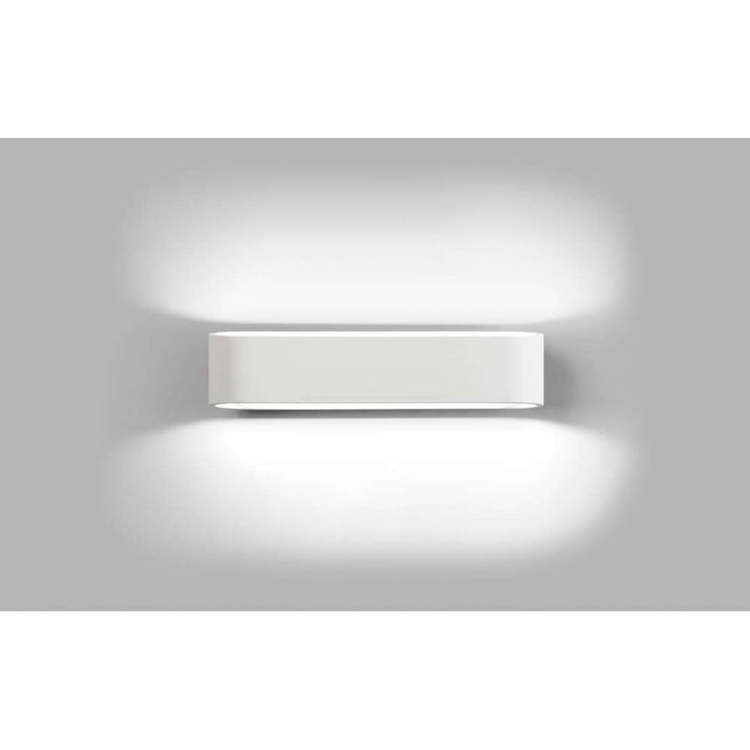 Aura W2 Wandleuchte 2700/3000K White - LIGHT-POINT - Wohnzimmer - Aluminium
