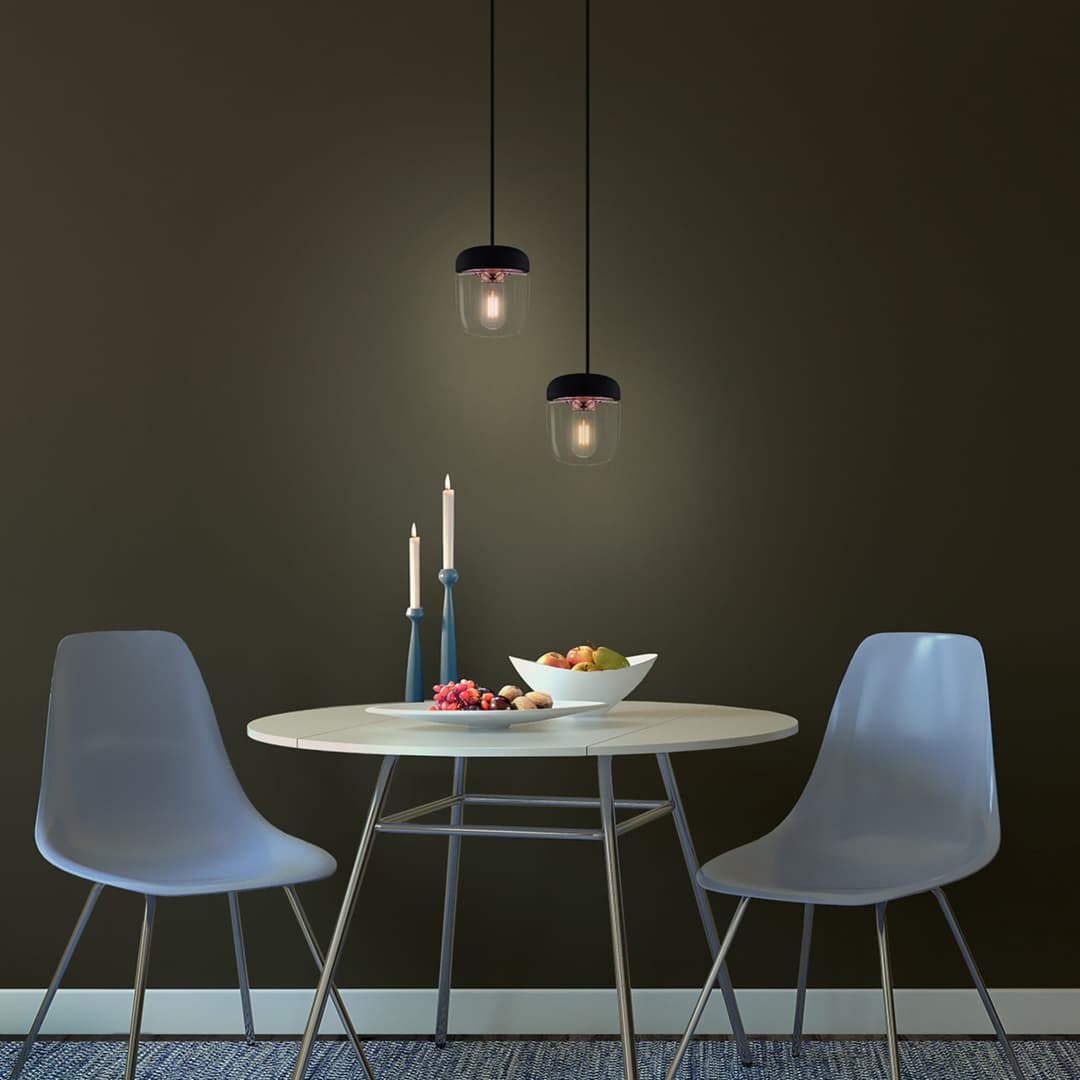 Acorn Pendelleuchte Poliertem Kupfer - UMAGE - Wohnzimmer - Design - Glas - Einflammig
