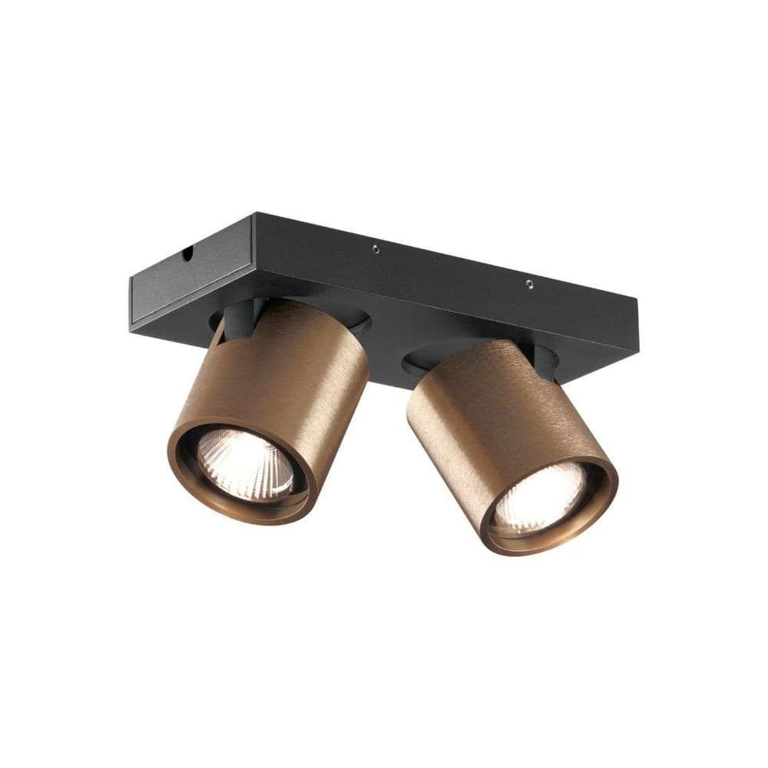 Focus 2 LED Deckenleuchte 2700K Rose Gold - LIGHT-POINT - Wohnzimmer - Aluminium