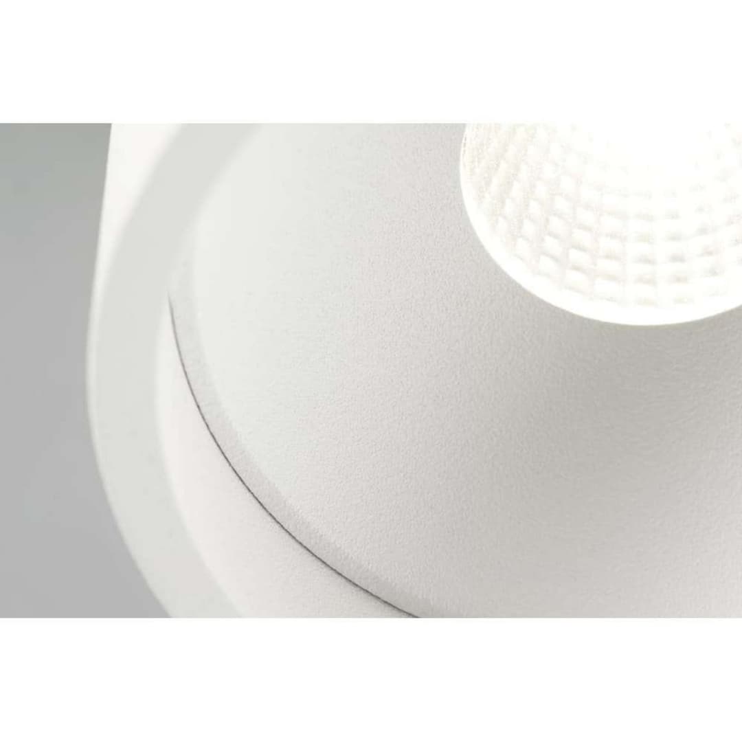 Solo 1 Round Deckenleuchte 6W 3000K Weiß - LIGHT-POINT - Küche - Aluminium