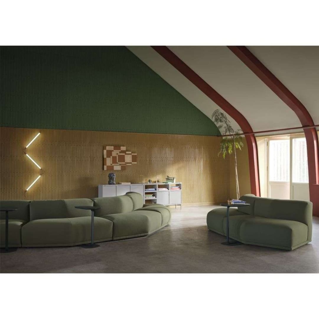 Fine 3 Wand-/Deckenleuchte Black - Muuto - Wohnzimmer - Aluminium