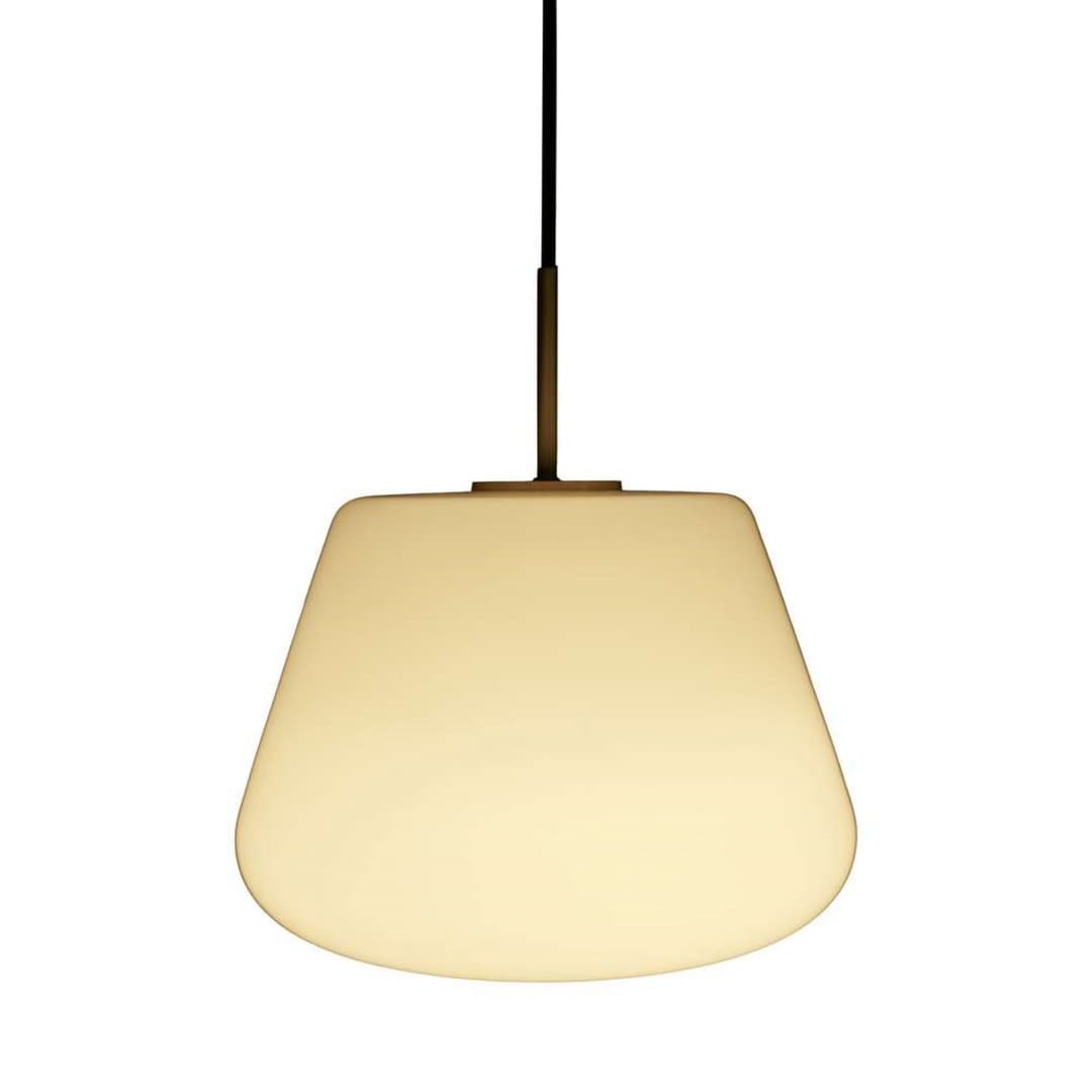 Ballerina Pendelleuchte Ø30 Weiß - Antidark - Wohnzimmer - Glas
