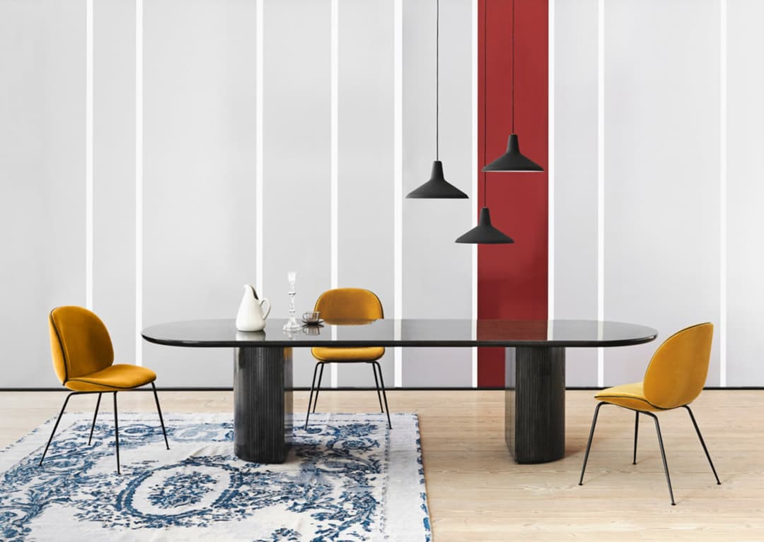G-10 Pendelleuchte Schwarz - GUBI - Wohnzimmer - Metall