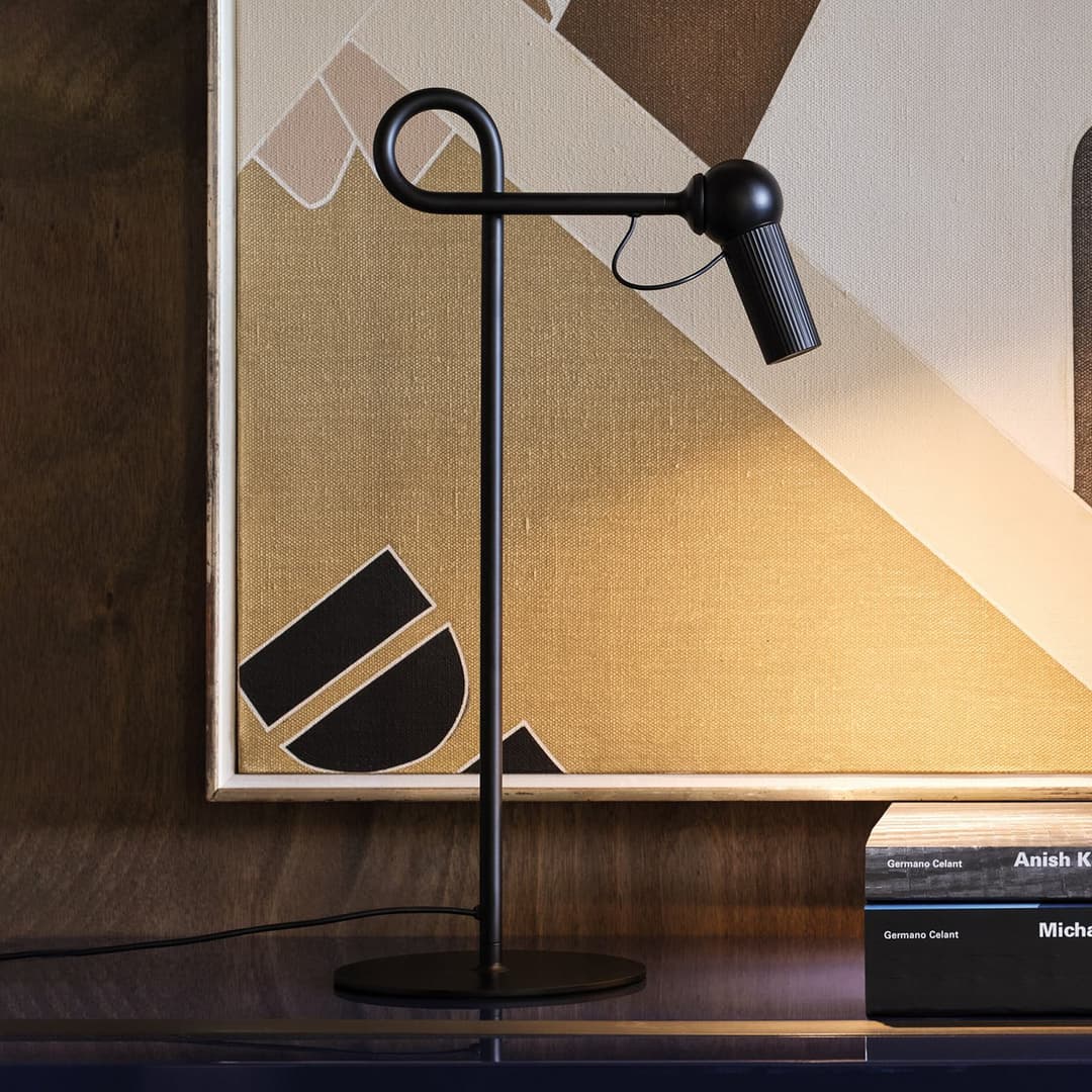 Bird Tischleuchte Black - KDLN - Wohnzimmer - Metall - Einflammig