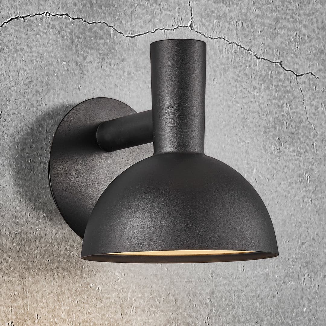 Arki 20 Außenwandleuchte Black - Nordlux - Modern - Metall - Einflammig
