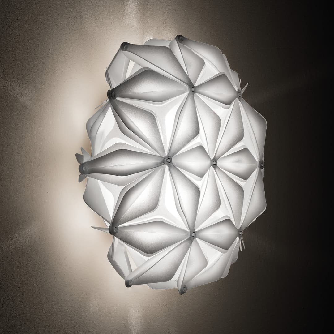 LA VIE MINI Deckenleuchte weiß 34 cm - SLAMP - Wohnzimmer - Design - Kunststoff - Rund