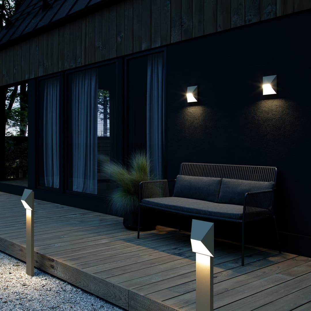 Pontio Gartenleuchte Sanded - Nordlux Pontio Garden - Modern - Metall - Einflammig