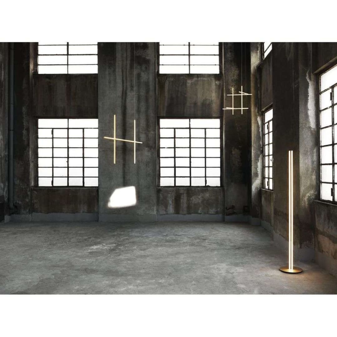 Coordinates S3 Pendelleuchte - Flos - Wohnzimmer - Aluminium
