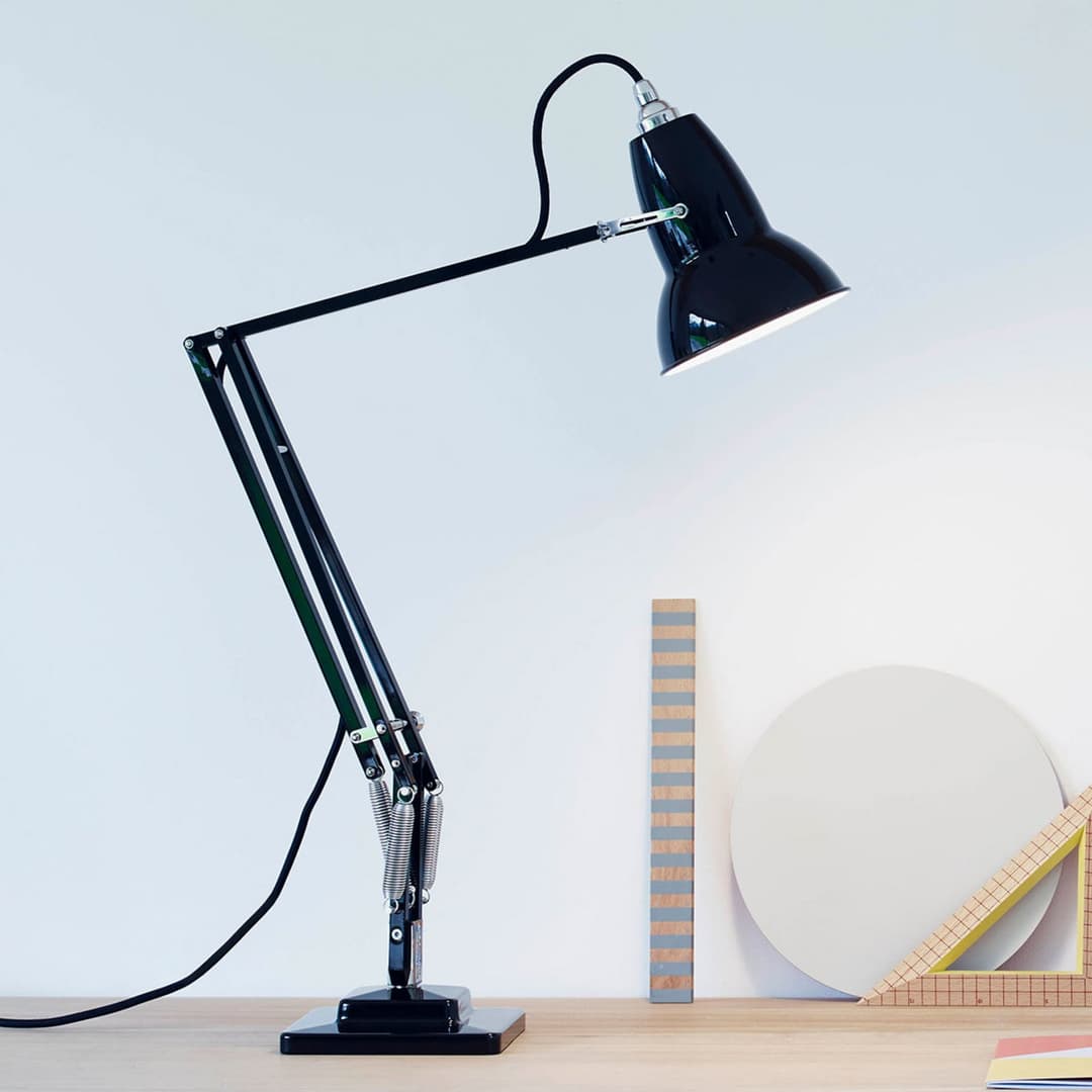 Original 1227 Schreibtischlampe Jet Black - Anglepoise - Arbeitszimmer / Büro - Industrielles Design - Metall - Einflammig