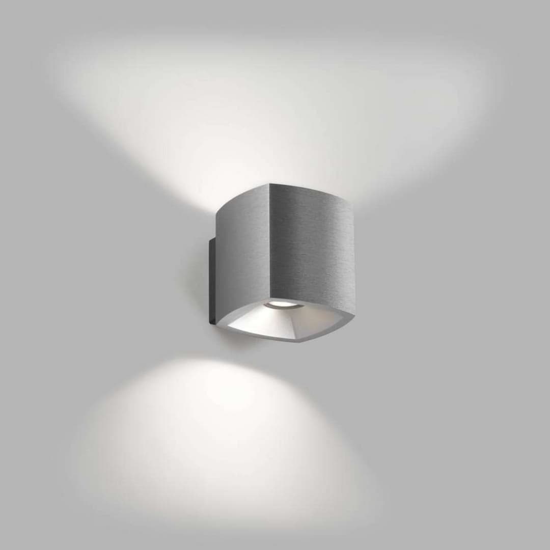 Mirage 1 Wandleuchte Titanium - LIGHT-POINT - Keller - Aluminium