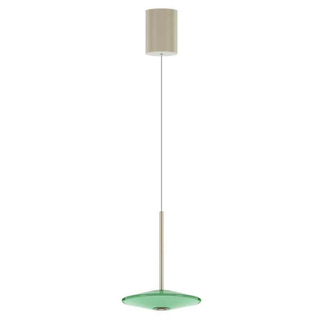 Solene Pendelleuchte Green - Loom Design - Wohnzimmer - Modern - Glas - Einflammig