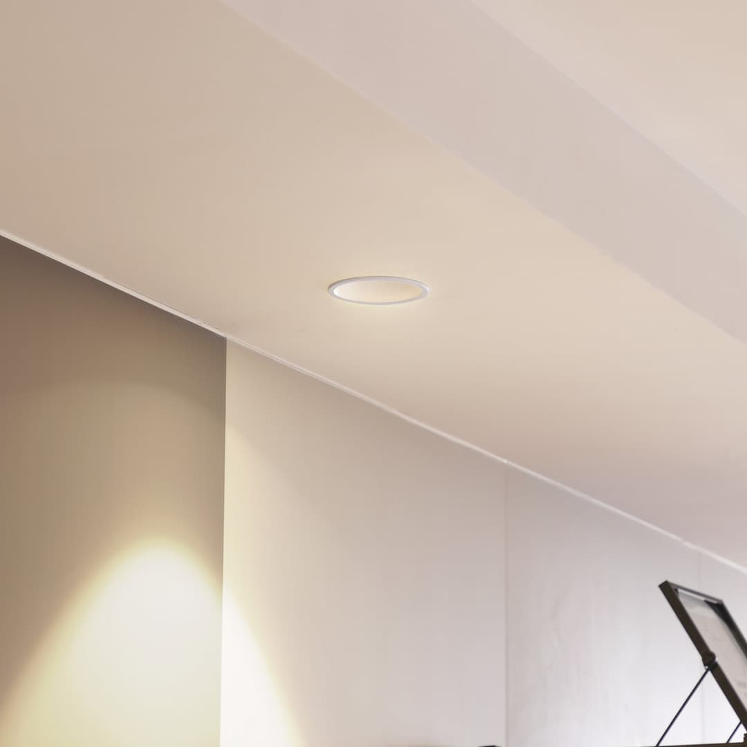Niria LED Einbauspot 3000K Weiß - Arcchio - Wohnzimmer - Modern - Aluminium - Rund