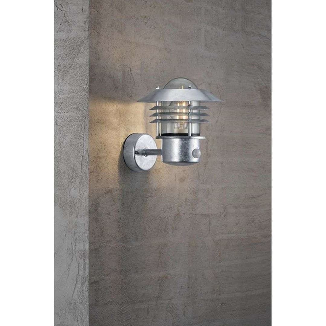 Vejers Wandleuchte w/Sensor Galvanised - Nordlux - Metall