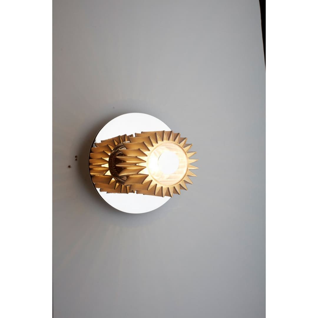 In The Sun 190 Wandleuchte Silber/Gold - DCW - Wohnzimmer - Metall