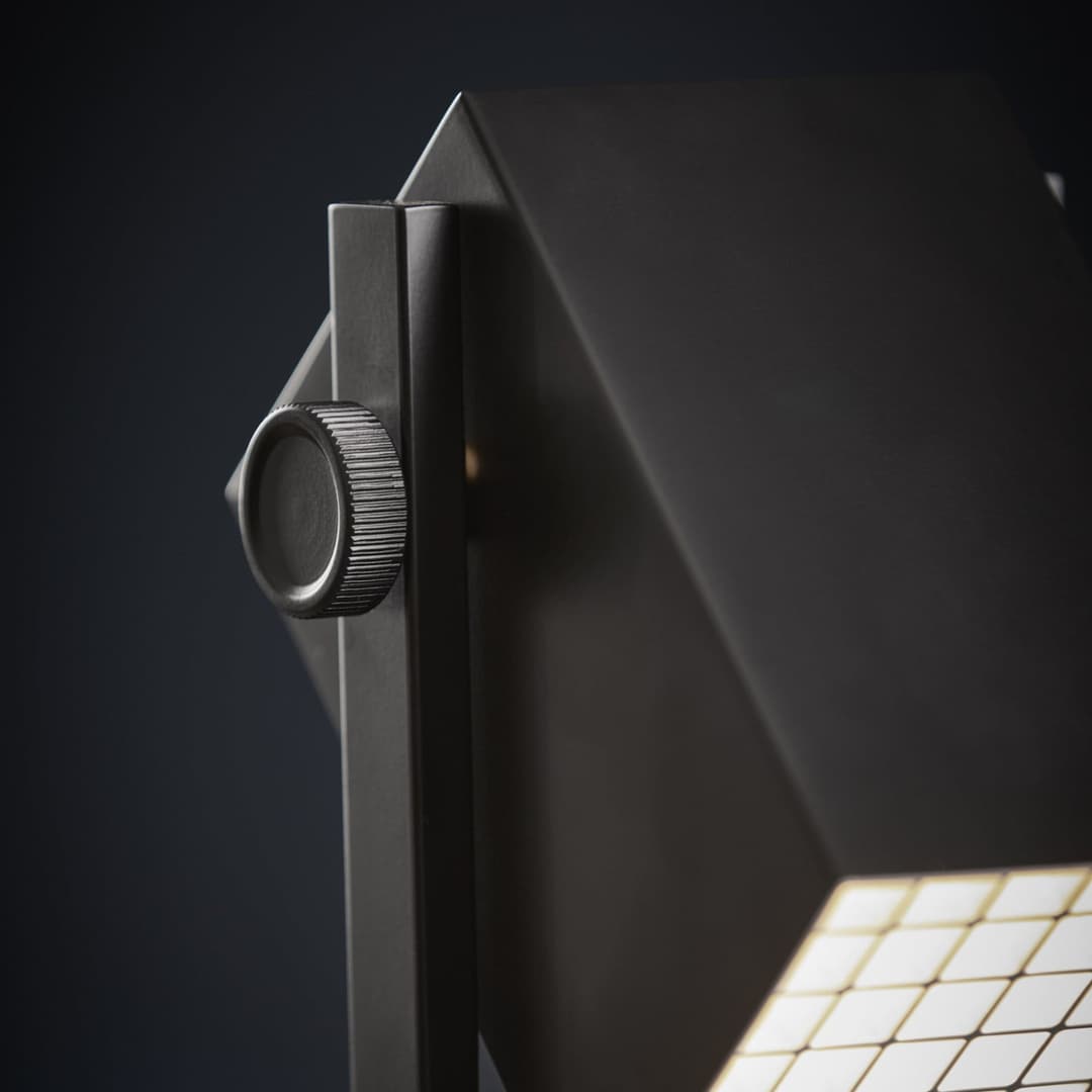 BF Quadro Tischleuchte Matt Black - Frandsen - Wohnzimmer - Design - Metall - Eckig