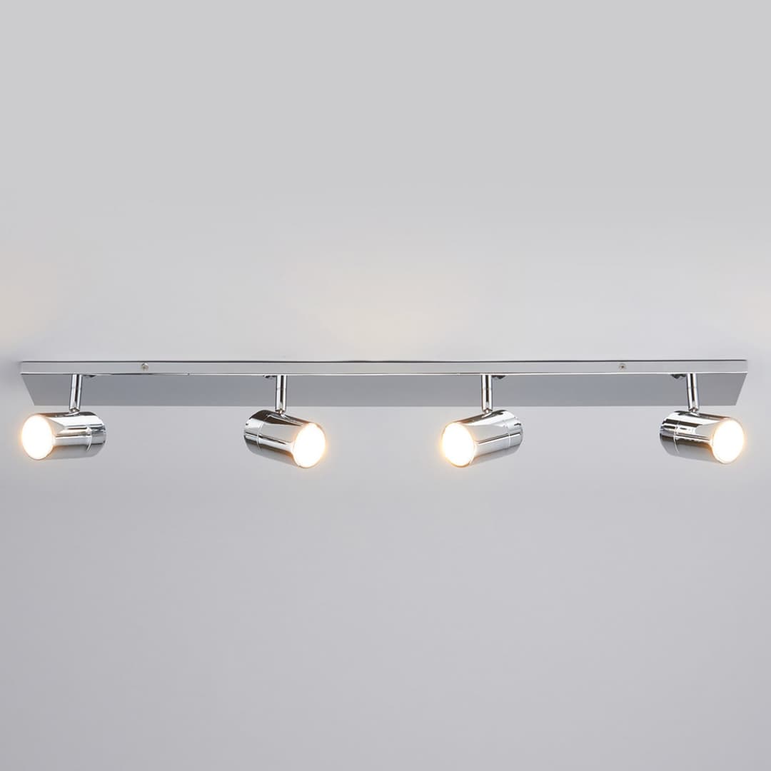Dejan Deckenleuchte Chrome - Lindby - Badezimmer - Modern - Metall - Mehrflammig