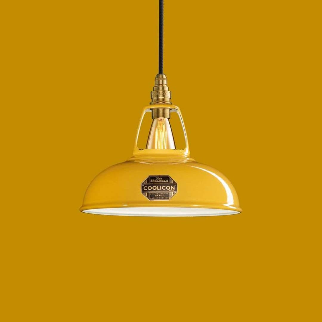 Original 1933 Design Pendelleuchte Deep Yellow - Coolicon - Wohnzimmer - Metall