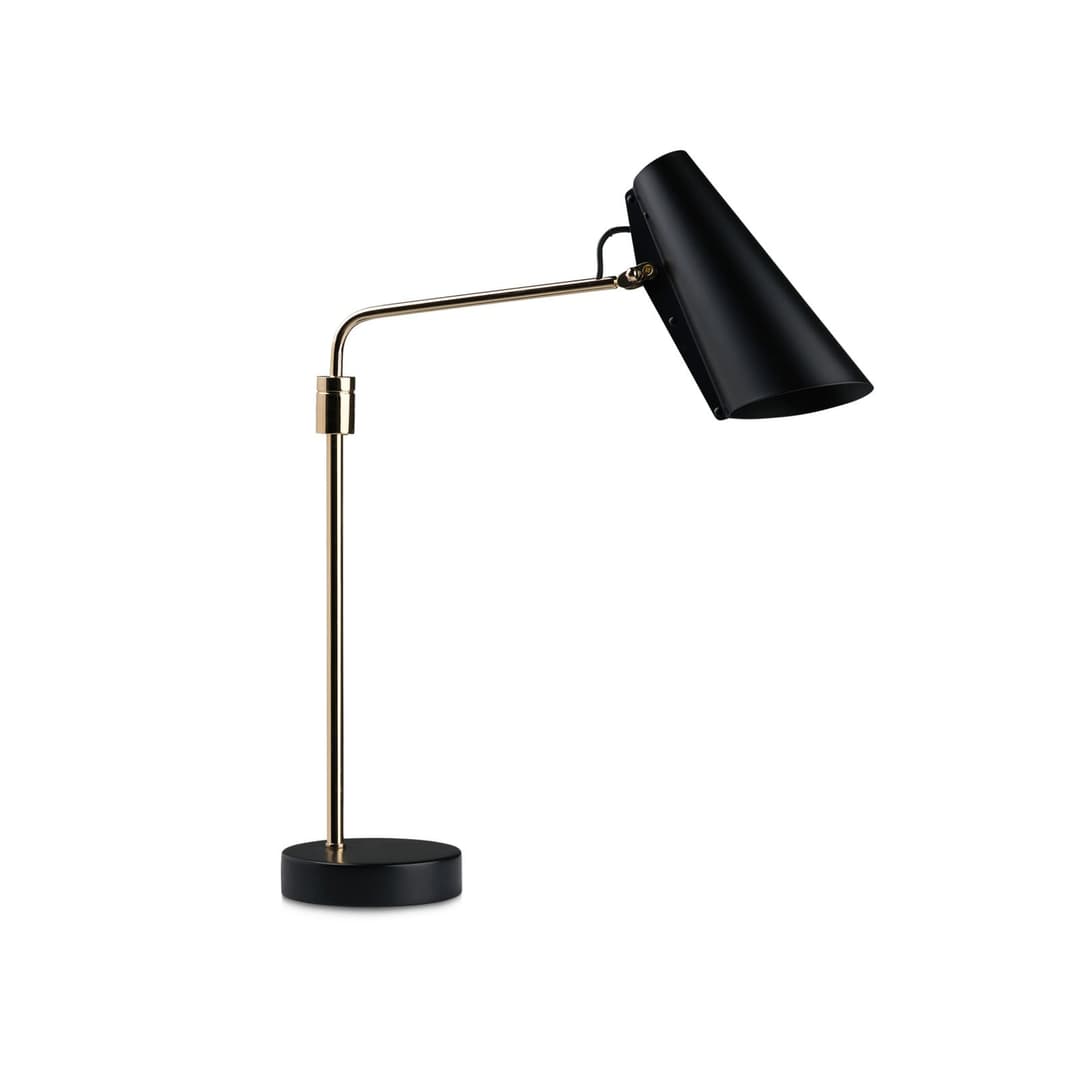 Birdy Tischleuchte Swing Black/Brass - Northern Birdy Swing - Wohnzimmer - Design - Metall - Einflammig
